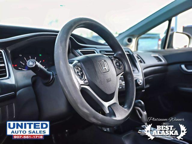 used 2015 Honda Civic car, priced at $14,995
