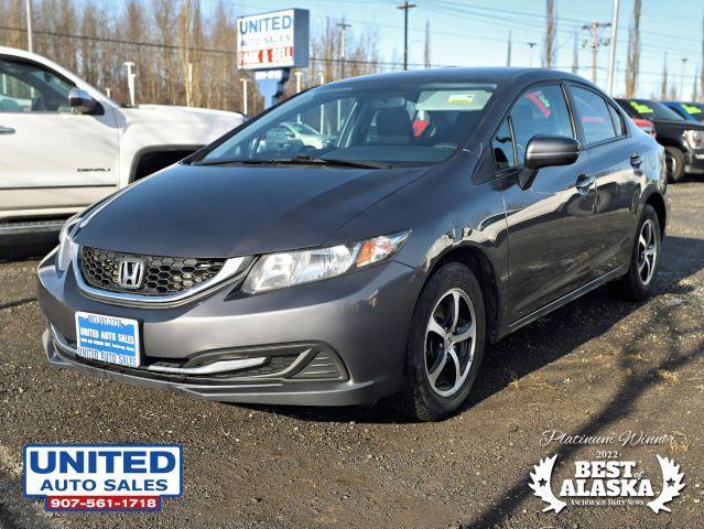 used 2015 Honda Civic car, priced at $14,995