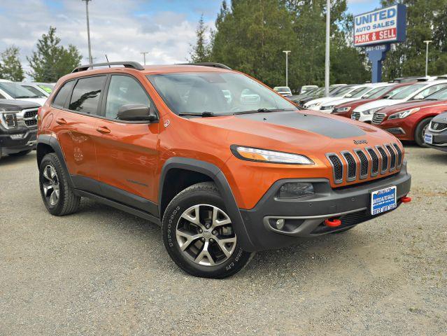 used 2015 Jeep Cherokee car, priced at $18,995