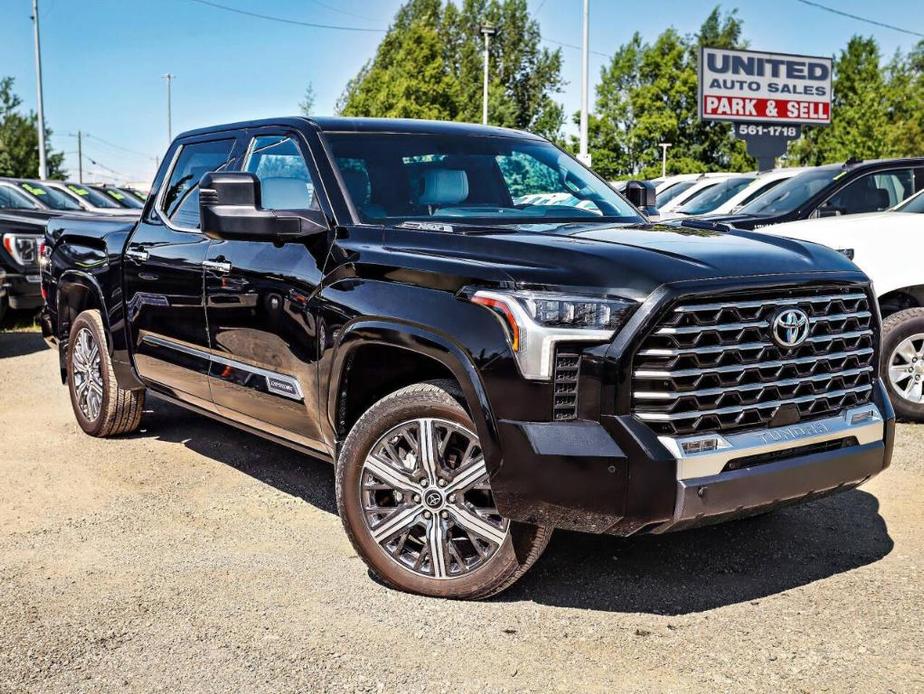 used 2022 Toyota Tundra Hybrid car, priced at $63,995