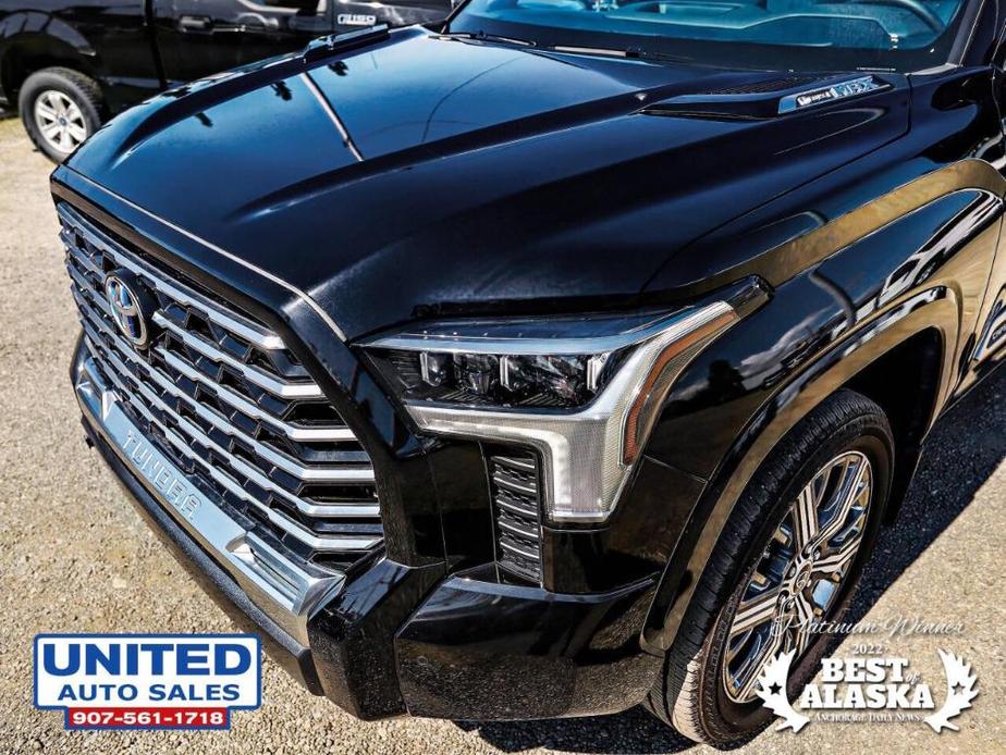 used 2022 Toyota Tundra Hybrid car, priced at $63,995