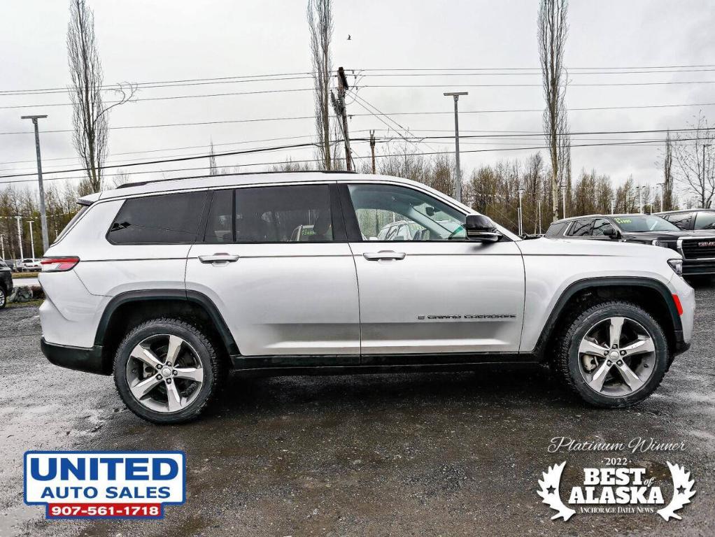 used 2021 Jeep Grand Cherokee L car, priced at $41,995