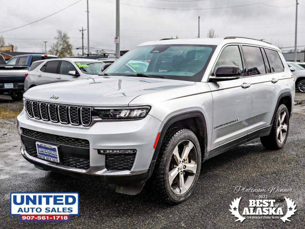 used 2021 Jeep Grand Cherokee L car, priced at $41,995