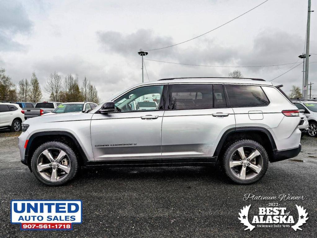 used 2021 Jeep Grand Cherokee L car, priced at $41,995