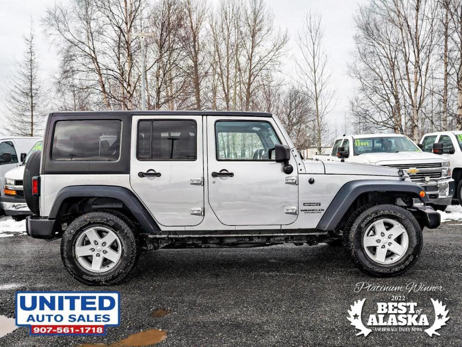 used 2014 Jeep Wrangler Unlimited car, priced at $28,995