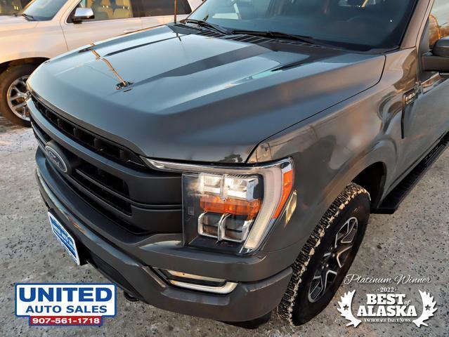 used 2021 Ford F-150 car, priced at $45,995