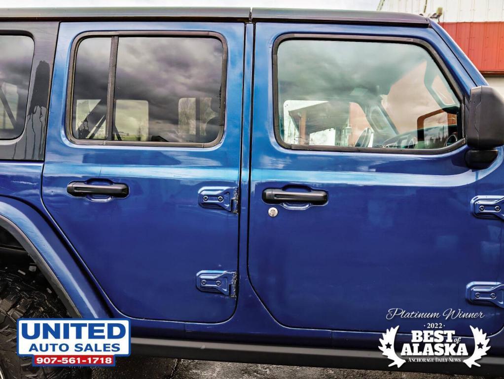 used 2019 Jeep Wrangler Unlimited car, priced at $41,995