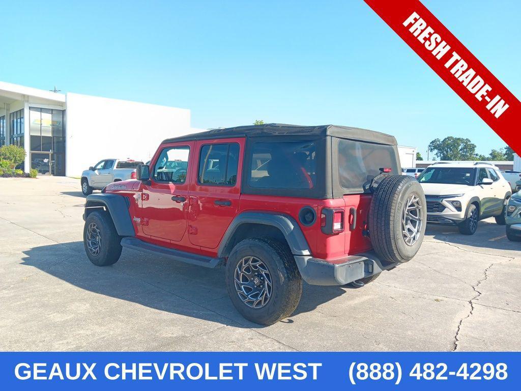 used 2020 Jeep Wrangler Unlimited car, priced at $27,750