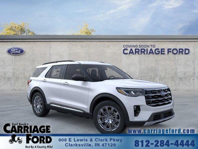 new 2025 Ford Explorer car, priced at $47,892