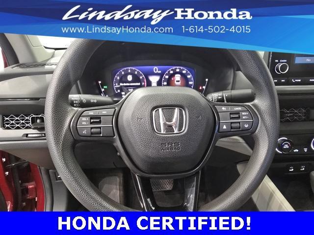 used 2024 Honda Accord car, priced at $27,546