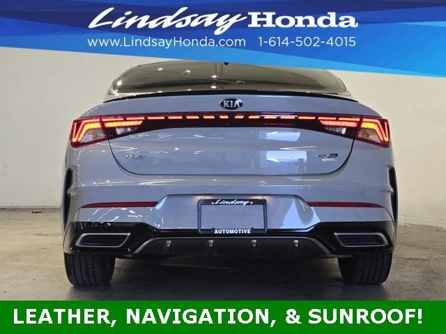 used 2021 Kia K5 car, priced at $24,843