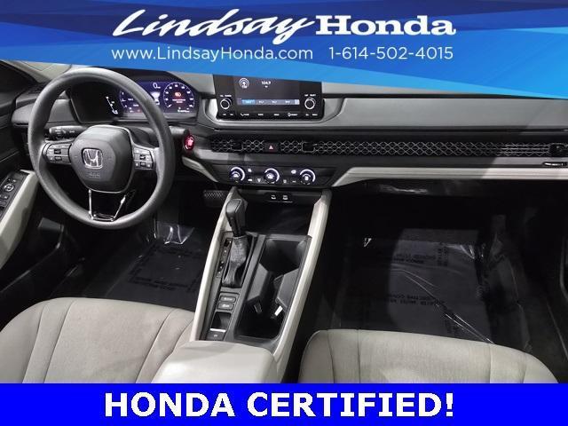 used 2024 Honda Accord car, priced at $26,605