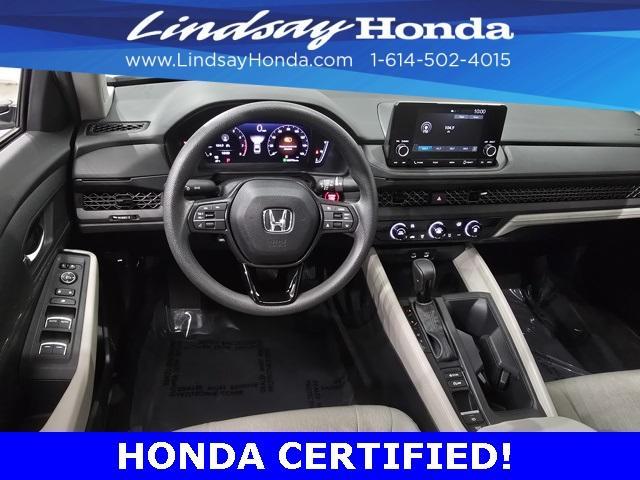 used 2024 Honda Accord car, priced at $26,605