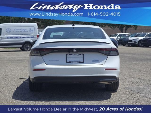 new 2025 Honda Accord Hybrid car, priced at $35,205