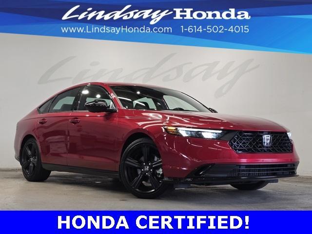 used 2023 Honda Accord Hybrid car, priced at $31,455