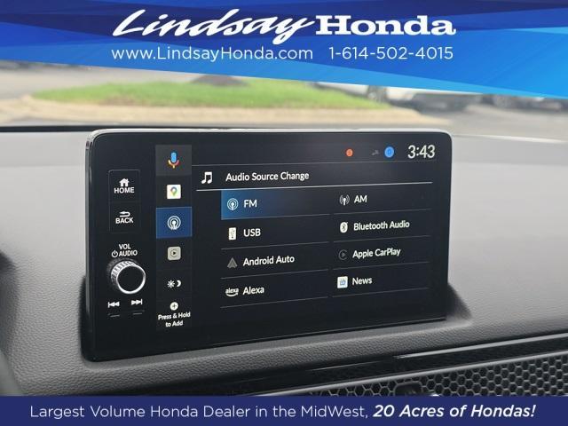 new 2025 Honda Civic Hybrid car, priced at $34,755