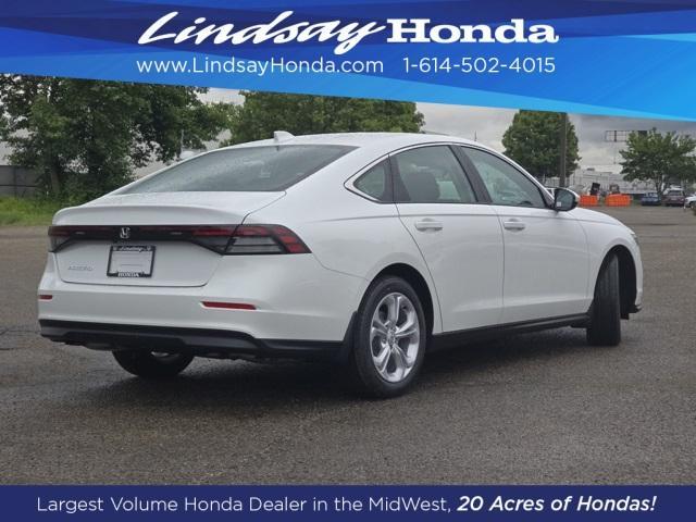 new 2025 Honda Accord car, priced at $29,445