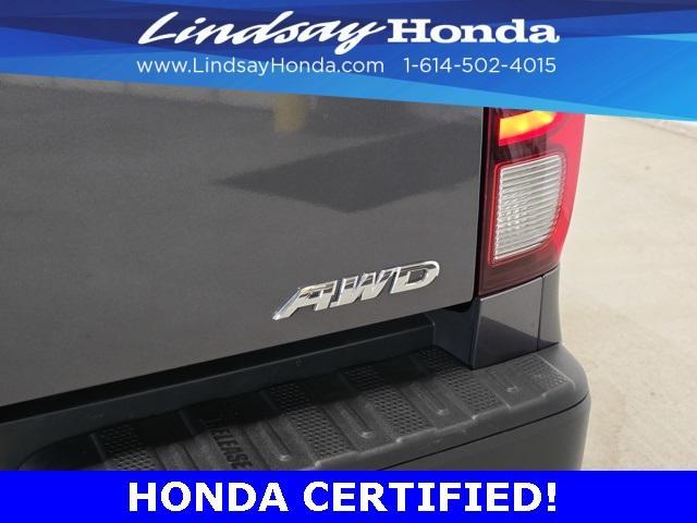 used 2023 Honda Ridgeline car, priced at $35,000