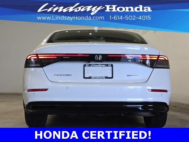 used 2024 Honda Accord Hybrid car, priced at $32,452