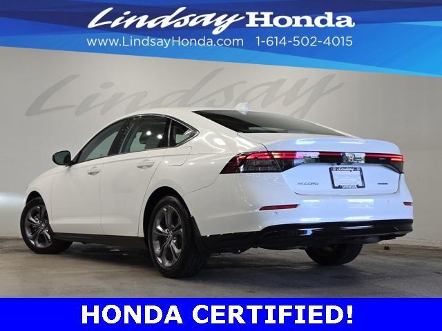 used 2024 Honda Accord Hybrid car, priced at $32,452