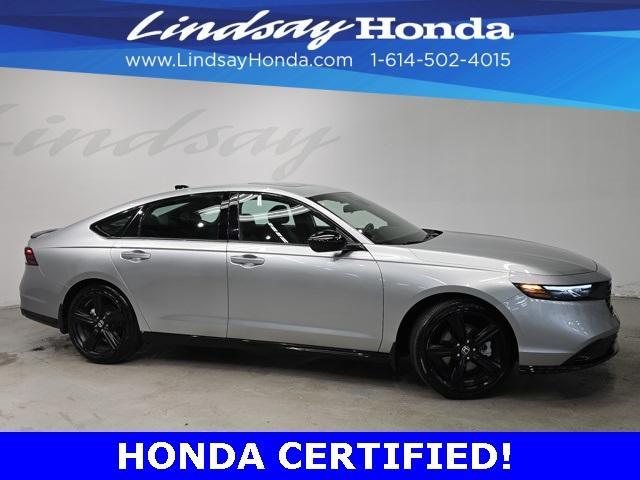 used 2024 Honda Accord Hybrid car, priced at $30,374