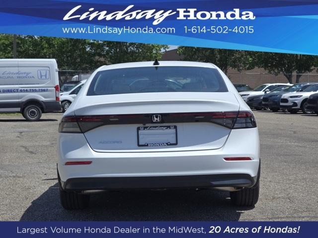 new 2025 Honda Accord car, priced at $32,165