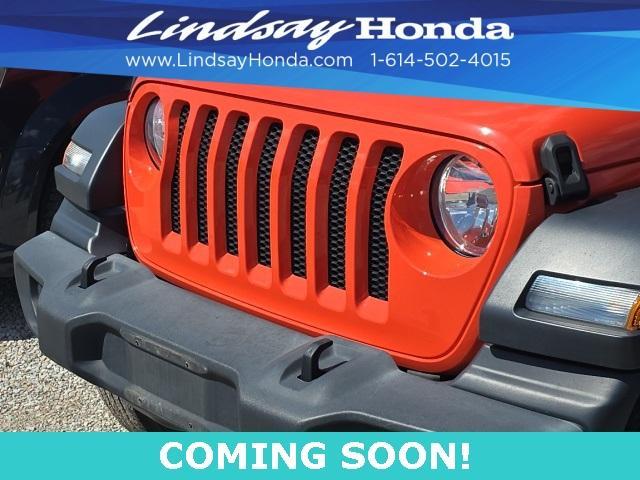 used 2019 Jeep Wrangler car, priced at $23,349