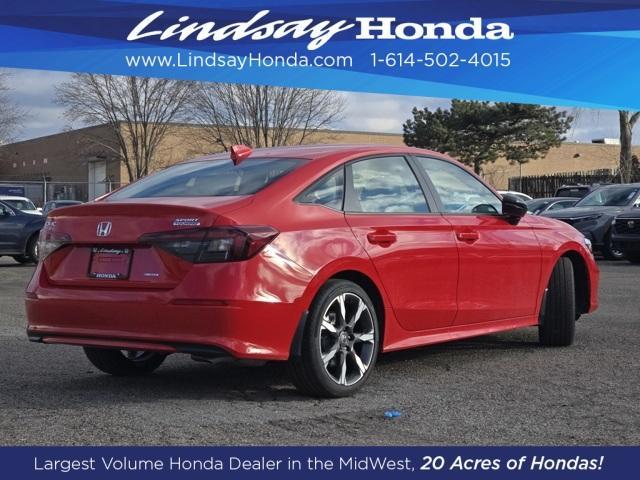 new 2025 Honda Civic Hybrid car, priced at $32,845