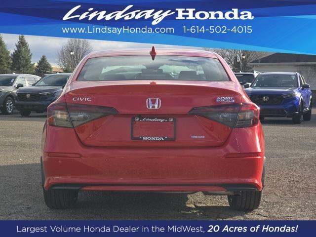 new 2025 Honda Civic Hybrid car, priced at $32,845