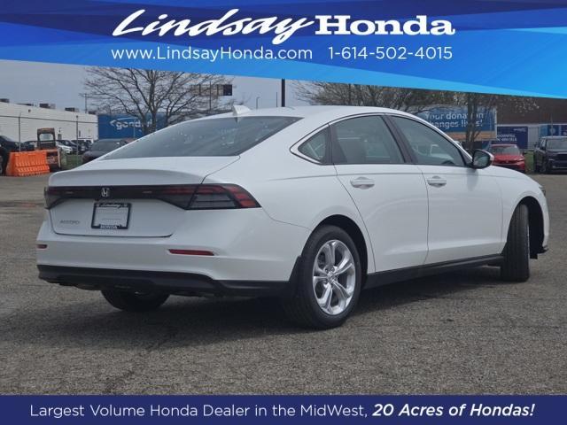 new 2025 Honda Accord car, priced at $29,900