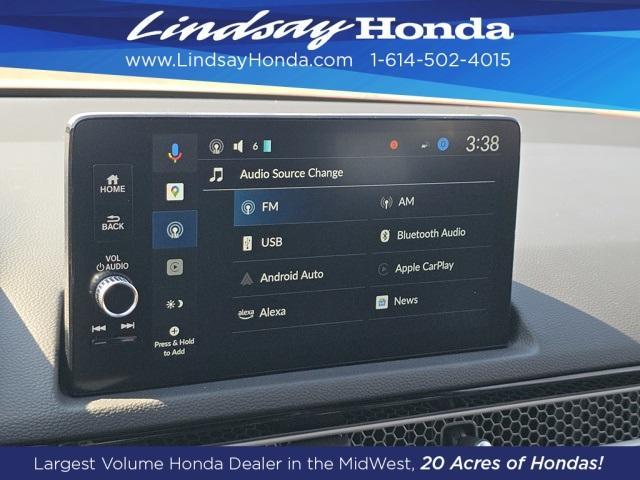 new 2025 Honda Civic Hybrid car, priced at $34,300