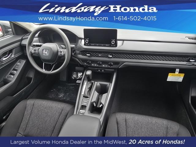 new 2025 Honda Accord car, priced at $31,710