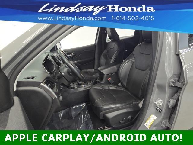 used 2021 Jeep Cherokee car, priced at $20,202