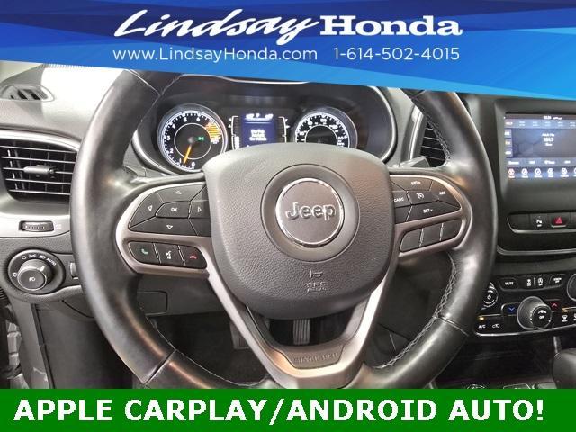 used 2021 Jeep Cherokee car, priced at $20,202