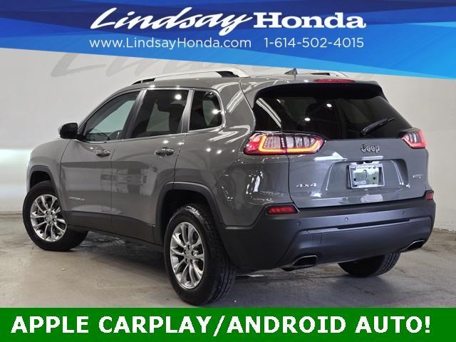 used 2021 Jeep Cherokee car, priced at $20,202