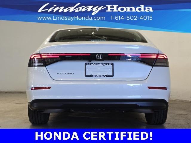 used 2024 Honda Accord car, priced at $32,428