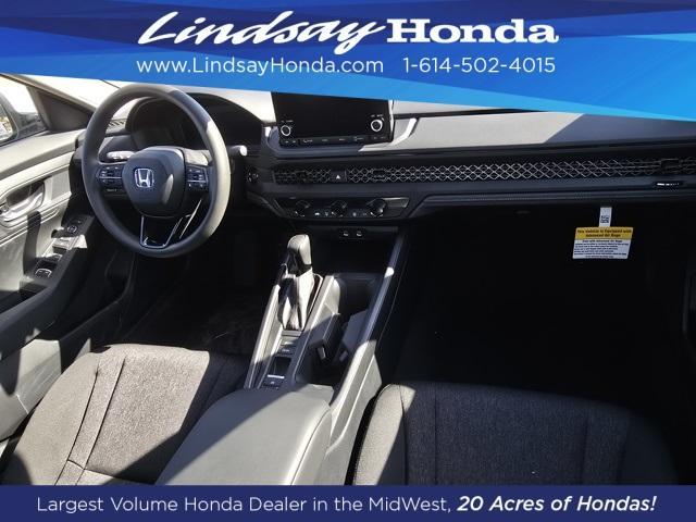 new 2025 Honda Accord car, priced at $29,445