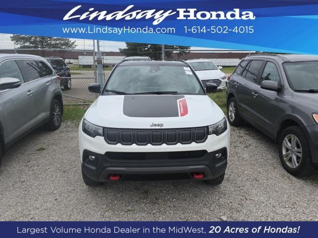 used 2022 Jeep Compass car, priced at $21,420