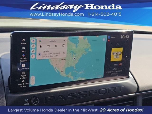 new 2026 Honda Passport car, priced at $51,580
