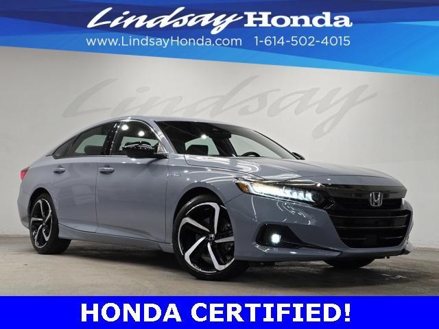 used 2022 Honda Accord Hybrid car, priced at $27,735