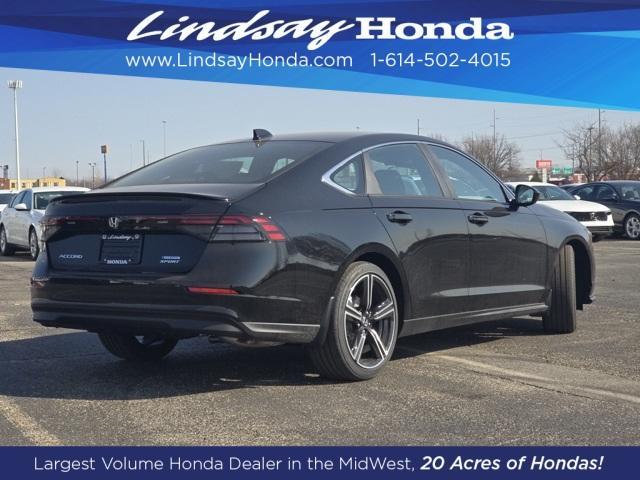 new 2025 Honda Accord Hybrid car, priced at $34,805