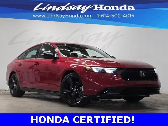 used 2024 Honda Accord Hybrid car, priced at $32,655