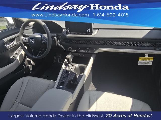 new 2025 Honda Accord car, priced at $29,845