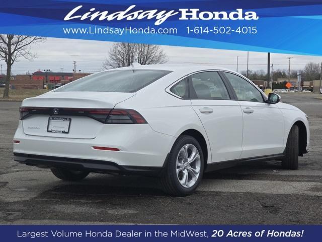 new 2025 Honda Accord car, priced at $29,900