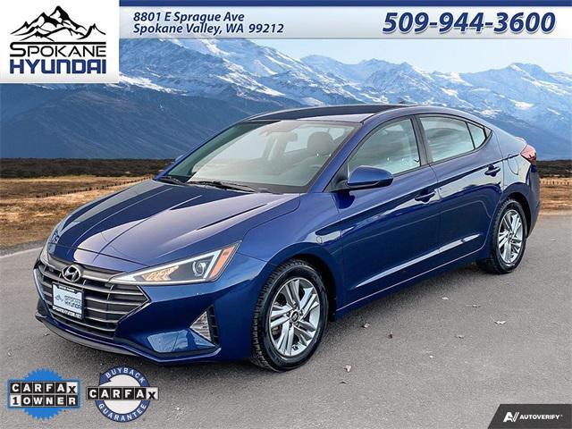 used 2020 Hyundai Elantra car, priced at $14,800