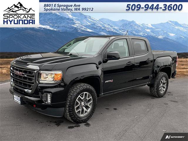 used 2022 GMC Canyon car, priced at $35,000