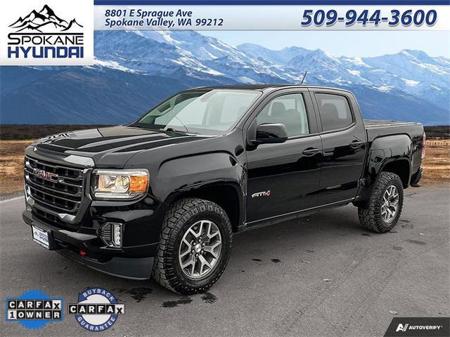 used 2022 GMC Canyon car, priced at $35,000