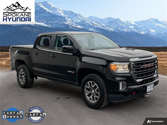 used 2022 GMC Canyon car, priced at $35,000