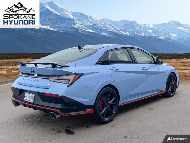 new 2025 Hyundai Elantra N car, priced at $35,660