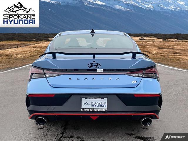 new 2025 Hyundai Elantra N car, priced at $35,660